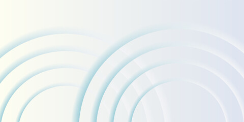 abstract background realistic 3D overlapping circle texture shapes and shadows. vector illustration, website, poster