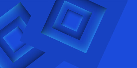 Abstract blue background with diamond square shapes. modern trendy fresh color for presentation design, flyer, social media cover, web banner, tech banner