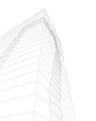 Fototapeta premium abstract architecture buildings