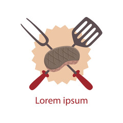 vector illustration of a barbecue grill