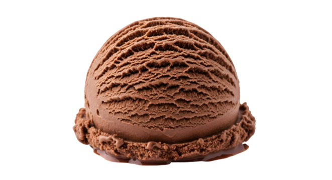 Scoop of Chocolate Ice Cream Keywords: ice cream, chocolate, scoop, dessert, sweet, frozen