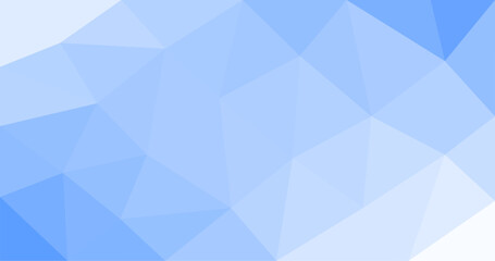 Blue abstract Low polygonal background Geometric design for Graphics Element