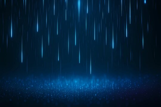 Neon Rainfall
