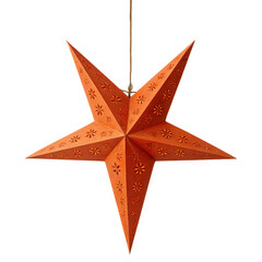Obraz premium Paper Lantern Shaped Like Star for Festivals and Events