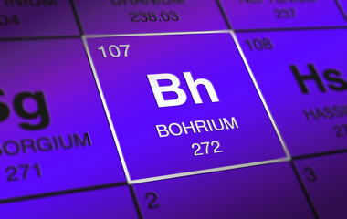 BOHRIUM (Bh) periodic table 107 element