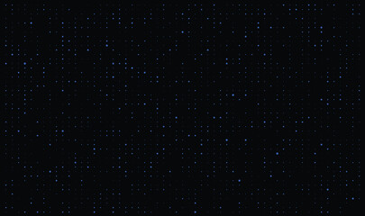 Abstract blue particle swirls with subtle gradients and geometric dot accents