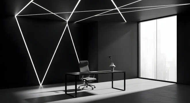 Colorful spheres connected by lines on a gradient background, abstract design concept - Powered by Adobe