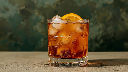 Long island iced tea on the beach generated by ai