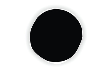 Creative circular torn paper hole background design for abstract artistic projects