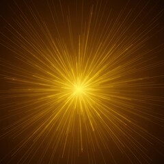 Obraz premium A vibrant and energetic abstract sunburst background featuring bright radiating yellow and golden lines forming a dynamic radial design ,pattern ,burst ,vibrant