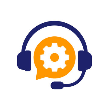 tech support icon with a headset