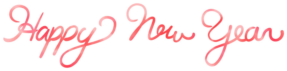 文字素材　Happy New Year