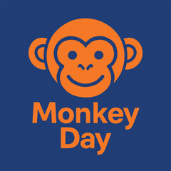 Monkey Day Celebration Icon