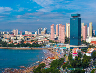 Coastline Urban Environment of Qingdao Historical District, China
