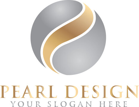 minimalist Nautilus Pompilids nautilus shell spiral shape logo inspiration.