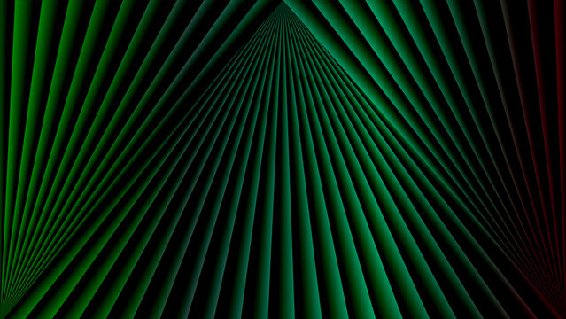 Deep Green and Dark Red Abstract Radial Lines Background texture pattern