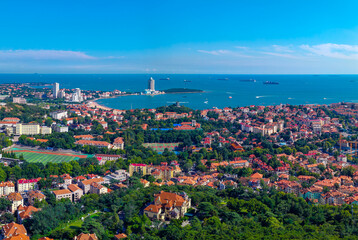 Coastline Urban Environment of Qingdao Historical District, China