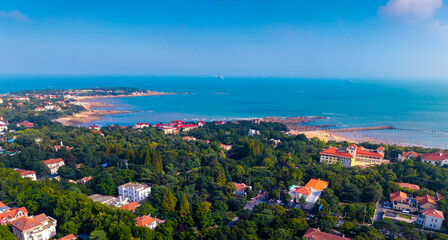Coastline Urban Environment of Qingdao Historical District, China