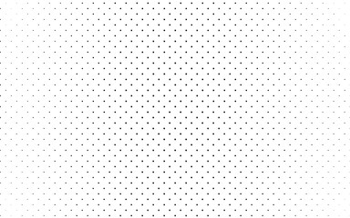 Abstract halftone dot pattern on a transparent background.