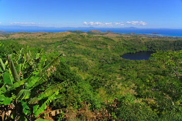 Panoramic view from Mont Passot in Madagascar