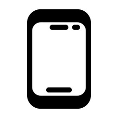 Mobile Phone From Artificial Intelligence Icon Set