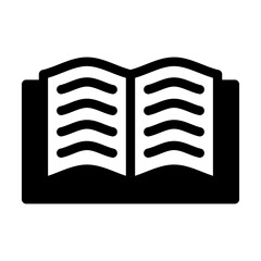Open Book From Artificial Intelligence Icon Set
