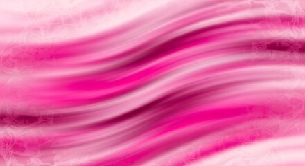 Abstract pink light trails on a white background with a smooth effect