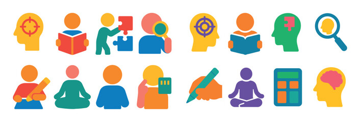 Concentration Activities Icons