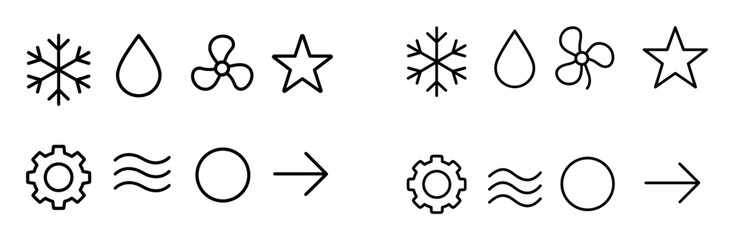 Minimalist AC Icon Set