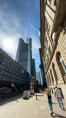 Modern City Location Frankfurt Germany 