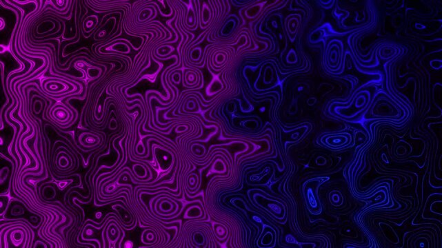 Pink And Blue Abstract Topographic Texture Background bright contour. Bright contour abstract topography in pink and blue for sleek digital background and motion visuals.