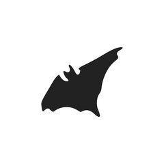 natural bat flying position