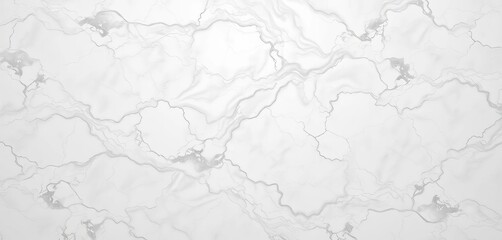 Obraz premium Intricate white marble veining swirls across a polished background, mineral, photography
