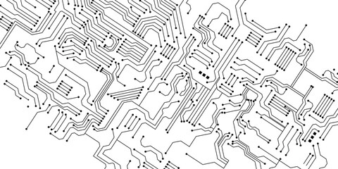 Vector Abstract technology circuit lines. Technology vector background.Eps10 vector illustration.