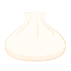 Shrimp dumplings vector. Shrimp dumplings is Chinese food. Chinese food icon.