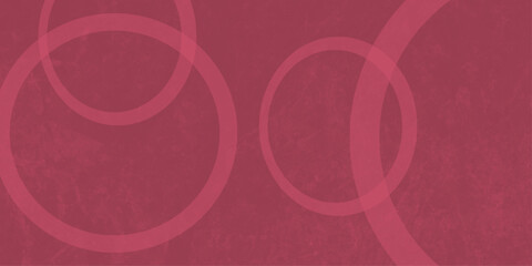 Red abstract background with red circle rings in faded distressed vintage grunge texture design. old geometric pattern paper. Geometric grey textured abstract modern background .