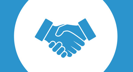 Professional handshake symbolizing agreement partnership and successful deal.