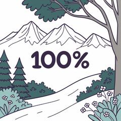 winter forest background