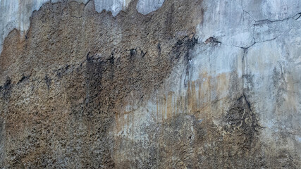 Concrete Texture Background Rough Gray and blue painted Cement Surface