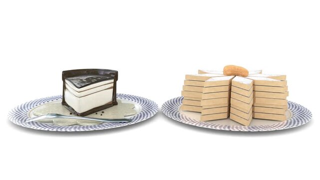 moon pie and kaju katli