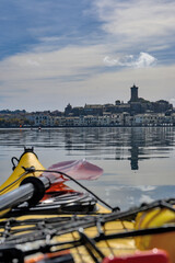 Escursione in kayak a Marta sul lago di Bolsena