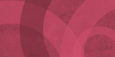 Red abstract background with red circle rings in faded distressed vintage grunge texture design. old geometric pattern paper. Geometric grey textured abstract modern background .