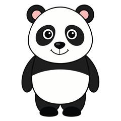 panda vector illustration
