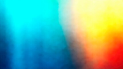 Fototapeta premium Vibrant colors blend in abstract light play