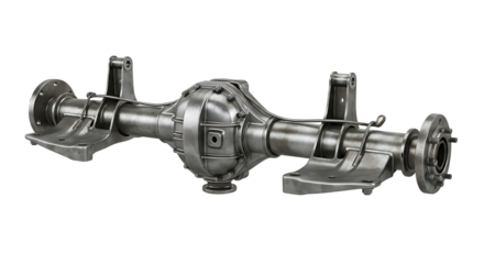 Metal Automotive Differential Axle Shaft in Silver Finish for Vehicle Drivetrain