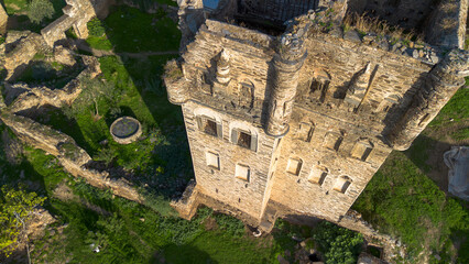 Arpaz Castle, locally known as Arpaz Kalesi, built in the first half of the 19th century by the local Bey (an Ottoman Lord) Hacı Hasan lies in Esenkoy, Nazili, Aydin in Turkey