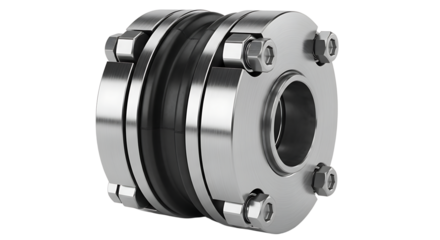 Precision Mechanical Coupling Device in Metal Industrial Component