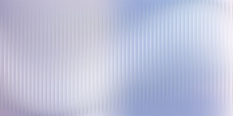 Vector Gray Blurred Glass Gradient background. Vertical Ribbed glass texture. Abstract bg.