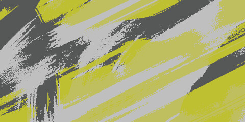 A vibrant, abstract design featuring splashes of yellow and black ink on a white background,abstract grunge desing.