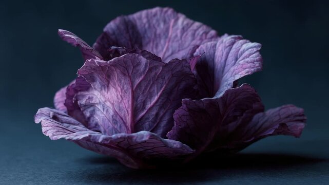 fresh purple cabbage